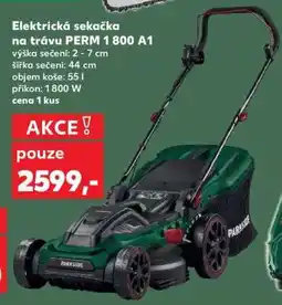 Kaufland Elektrická sekačka na trávu PERM 1800 A1 nabídka