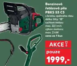 Kaufland Benzínová řetězová pila PBKS 53 C3 nabídka