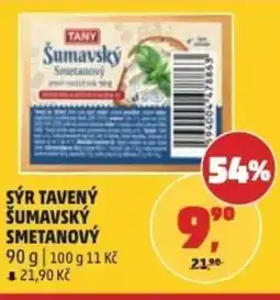 Penny Market TANY Sýr tavený šumavský smetanový nabídka