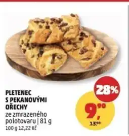 Penny Market Pletenec s pekanovými ořechy nabídka