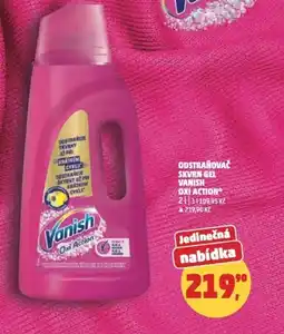 Penny Market Odstraňovač skvrn gel Vanish oxi action nabídka