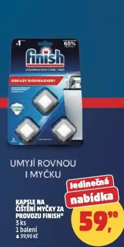 Penny Market Kapsle na čištění myčky za provozu Finish nabídka