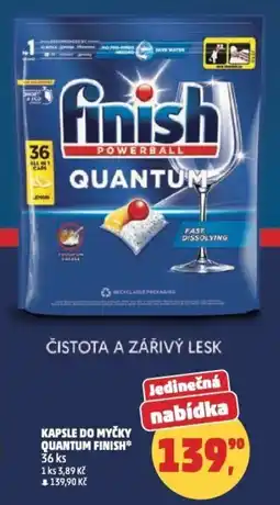 Penny Market Kapsle do myčky Quantum Finish nabídka