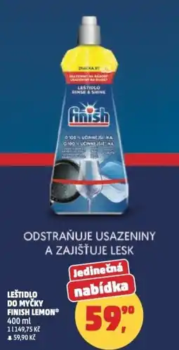 Penny Market Leštidlo do myčky Finish lemon nabídka