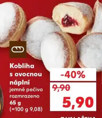 Kaufland Kobliha s ovocnou náplní nabídka
