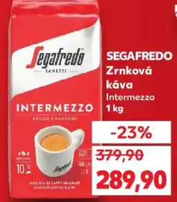 Kaufland SEGAFREDO Zrnková káva nabídka