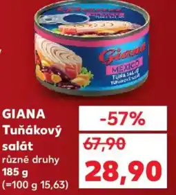 Kaufland GIANA Tuňákový salát nabídka