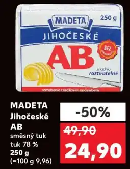 Kaufland MADETA Jihočeské AB nabídka