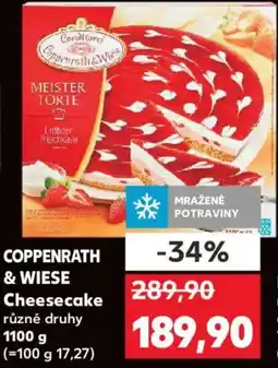 Kaufland COPPENRATH & WIESE Cheesecake nabídka