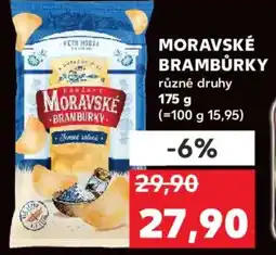 Kaufland MORAVSKÉ BRAMBŮRKY nabídka