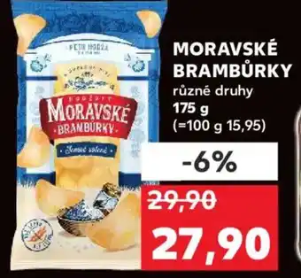 Kaufland MORAVSKÉ BRAMBŮRKY nabídka