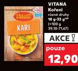 Kaufland VITANA Koření nabídka