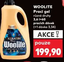 Kaufland WOOLITE Prací gel nabídka
