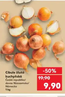Kaufland Cibule žlutá kuchyňská nabídka