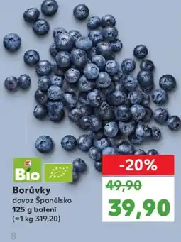 Kaufland Borůvky nabídka