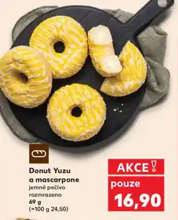 Kaufland Donut Yuzu a mascarpone nabídka