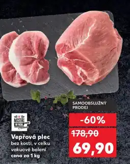 Kaufland Vepřová plec nabídka
