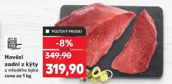 Kaufland Hovězí zadní z kýty nabídka