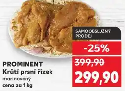 Kaufland PROMINENT Krůtí prsní řízek nabídka