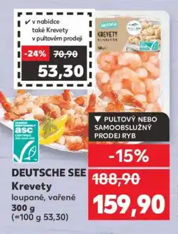 Kaufland DEUTSCHE SEE Krevety nabídka