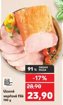Kaufland Uzené vepřové filé nabídka