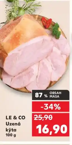 Kaufland LE & CO Uzená kýta nabídka