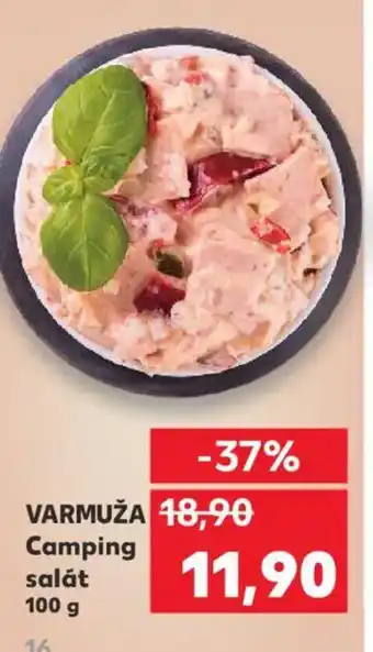 Kaufland VARMUŽA Camping salát nabídka