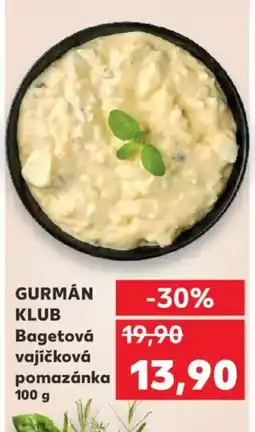 Kaufland GURMÁN KLUB Bagetová vajíčková pomazánka nabídka
