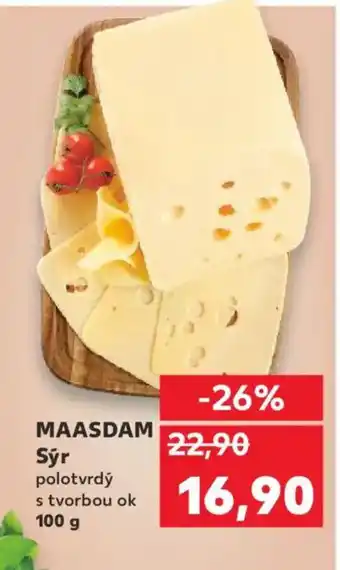 Kaufland MAASDAM Sýr nabídka