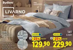 Lidl LIVARNO Ložní povlečení z mikrovláknitého saténu nabídka