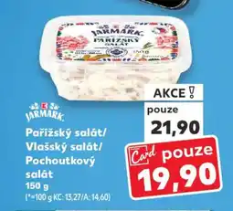 Kaufland Pařížský salát/ Vlašský salát/ Pochoutkový salát nabídka