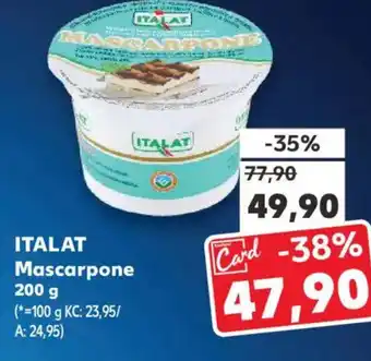 Kaufland ITALAT Mascarpone nabídka