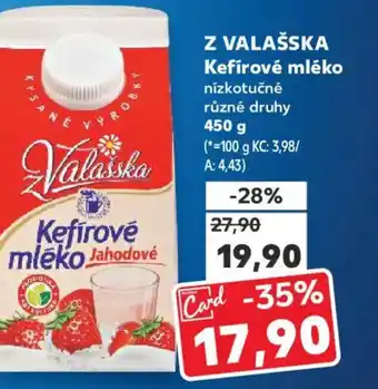 Kaufland Z VALAŠSKA Kefírové mléko nabídka