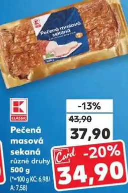 Kaufland Pečená masová sekaná nabídka