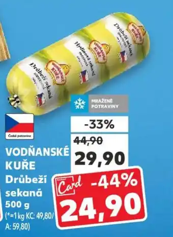 Kaufland VODŇANSKÉ KUŘE Drůbeží sekana nabídka