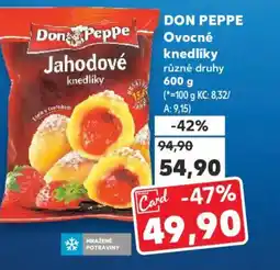 Kaufland DON PEPPE Ovocné knedlíky nabídka