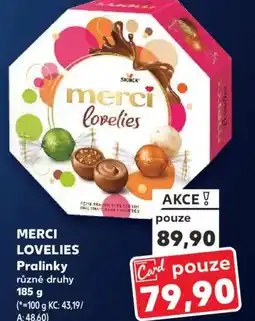 Kaufland MERCI LOVELIES Pralinky nabídka