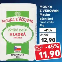 Kaufland MOUKA Z VĚROVAN Mouka pšeničná nabídka