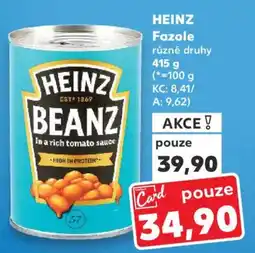 Kaufland HEINZ Fazole nabídka