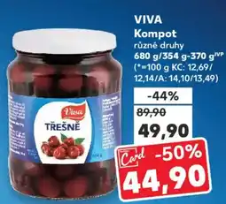 Kaufland VIVA Kompot nabídka