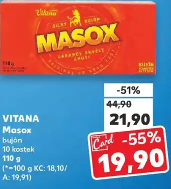 Kaufland VITANA Masox nabídka
