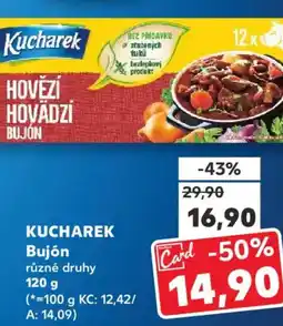 Kaufland KUCHAREK Bujón nabídka