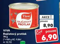 Kaufland VIVA Rajčatový protlak nabídka