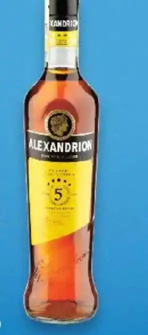 Kaufland ALEXANDRION 5* Likér nabídka