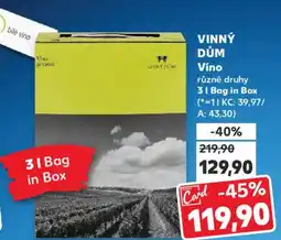 Kaufland VINNÝ DŮM Vino nabídka