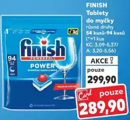 Kaufland FINISH Tablety do myčky nabídka