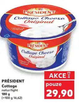 Kaufland PRÉSIDENT Cottage natur/light nabídka