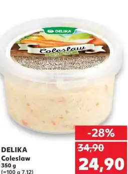 Kaufland DELIKA Coleslaw nabídka