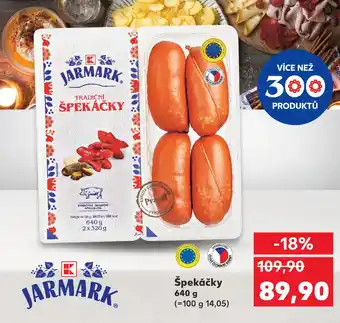 Kaufland Špekáčky nabídka