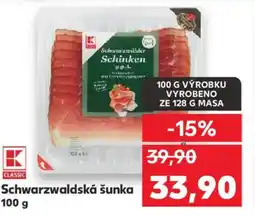 Kaufland Schwarzwaldská šunka nabídka